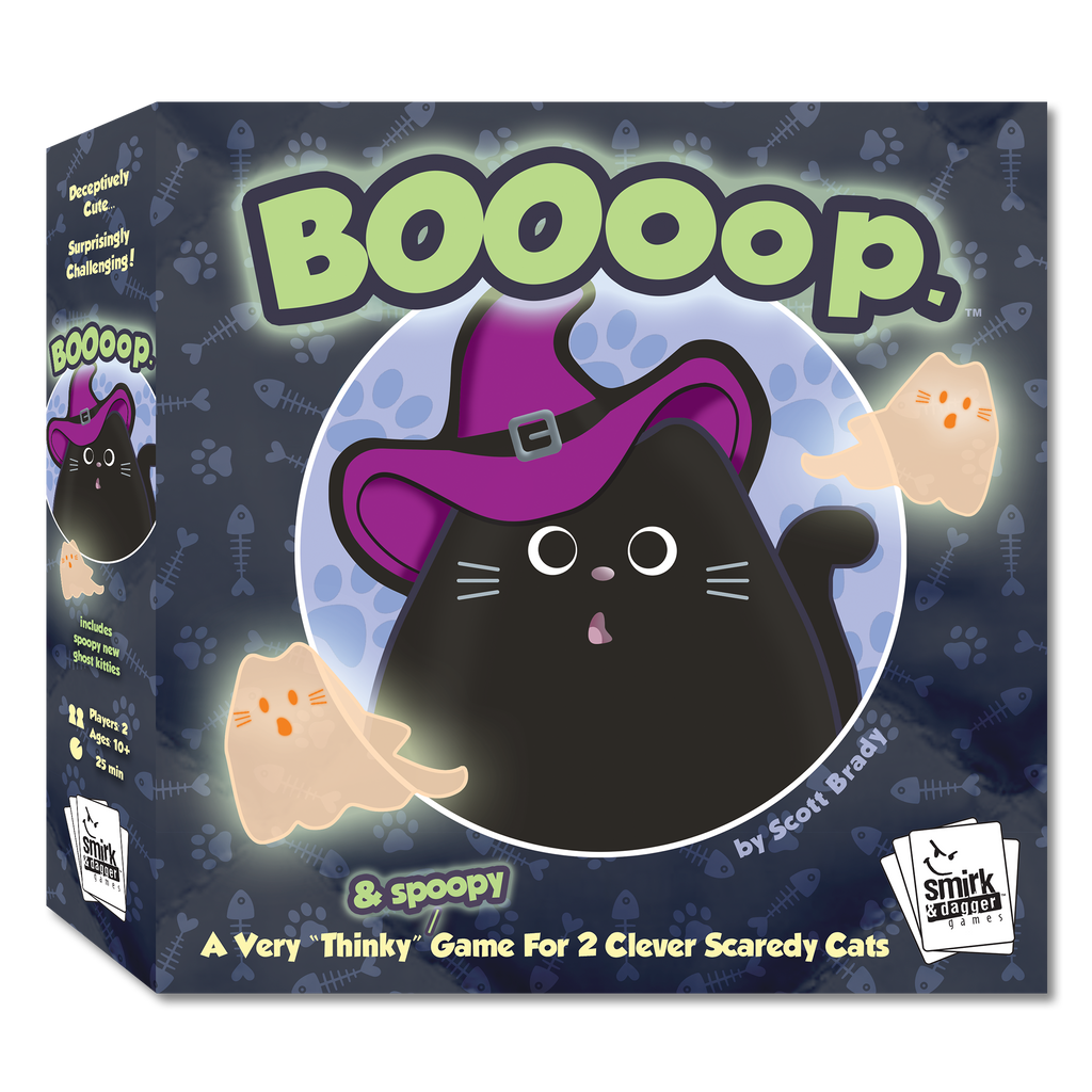 BOOoop: a deceptively cute but thinky strategy game - now with Ghost Cats!