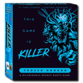 Game box for 'Frozen Horror' with a blue and black design featuring a creature illustration.