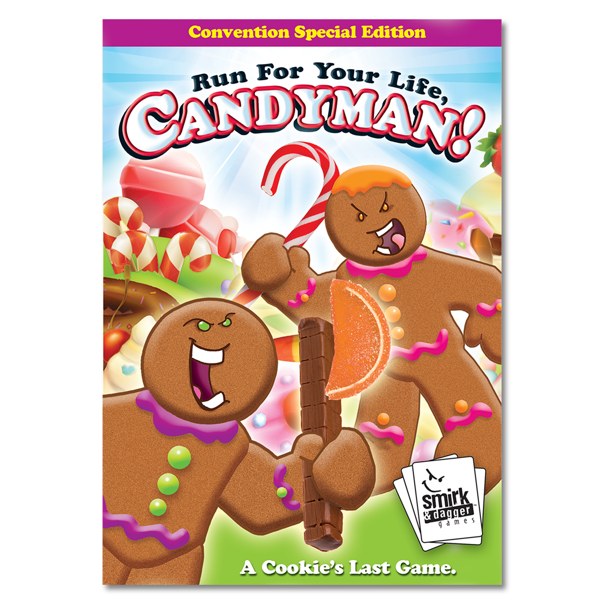 Run for your Life, Candyman! DELUXE: a cult classic of cookie combat