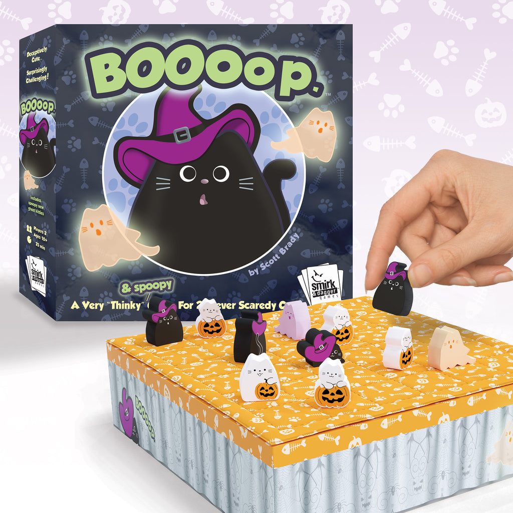 BOOoop: a deceptively cute but thinky strategy game - now with Ghost Cats!