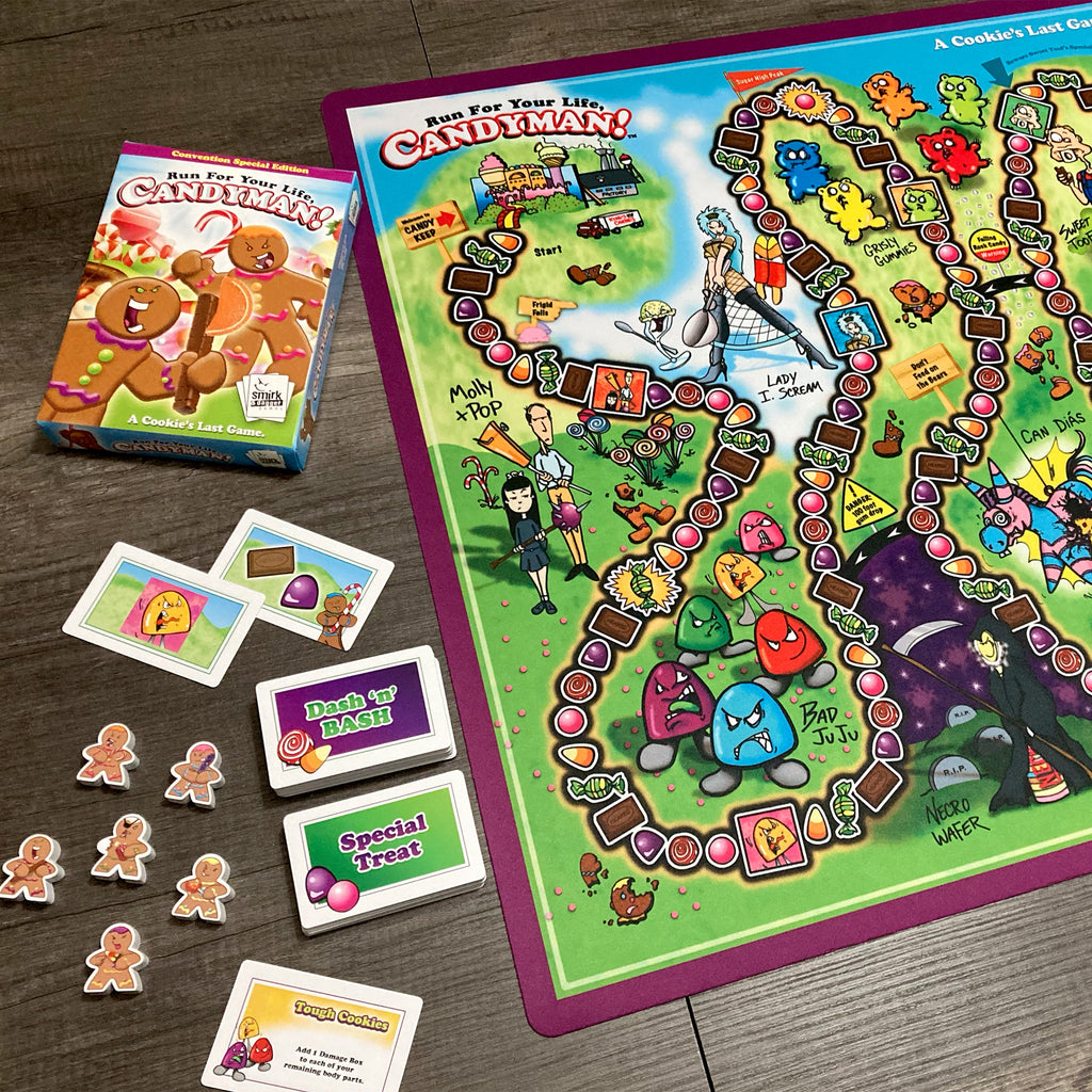Run for your Life, Candyman! DELUXE: a cult classic of cookie combat