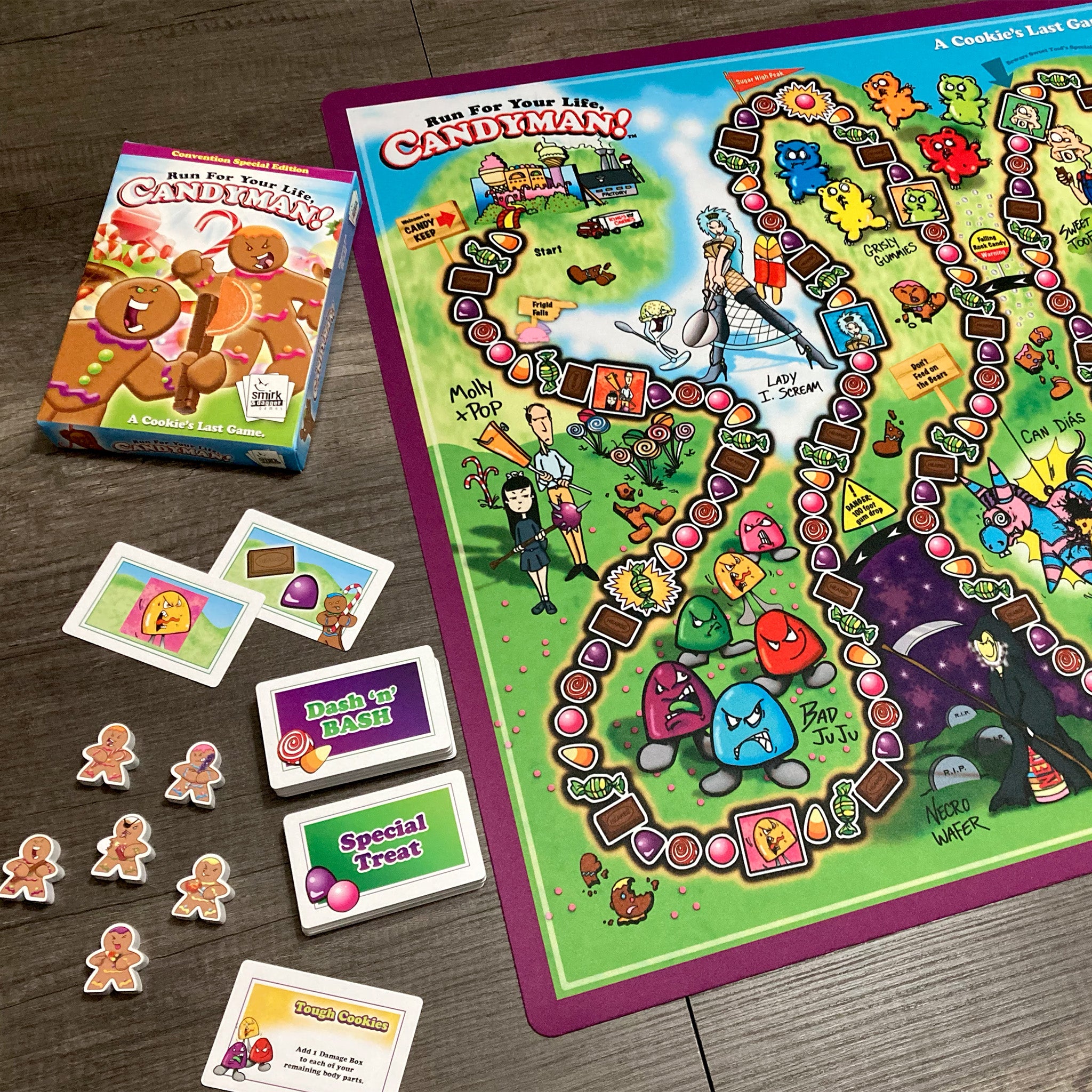 Run for your Life, Candyman! DELUXE: a cult classic of cookie combat