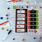 OUTFOX the FOX - A Sly Game of Top Five Trivia for 3-10
