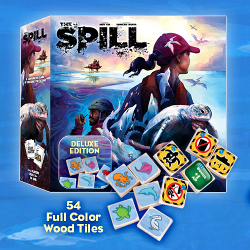 The SPILL DELUXE edition: with full color wood tiles image 0