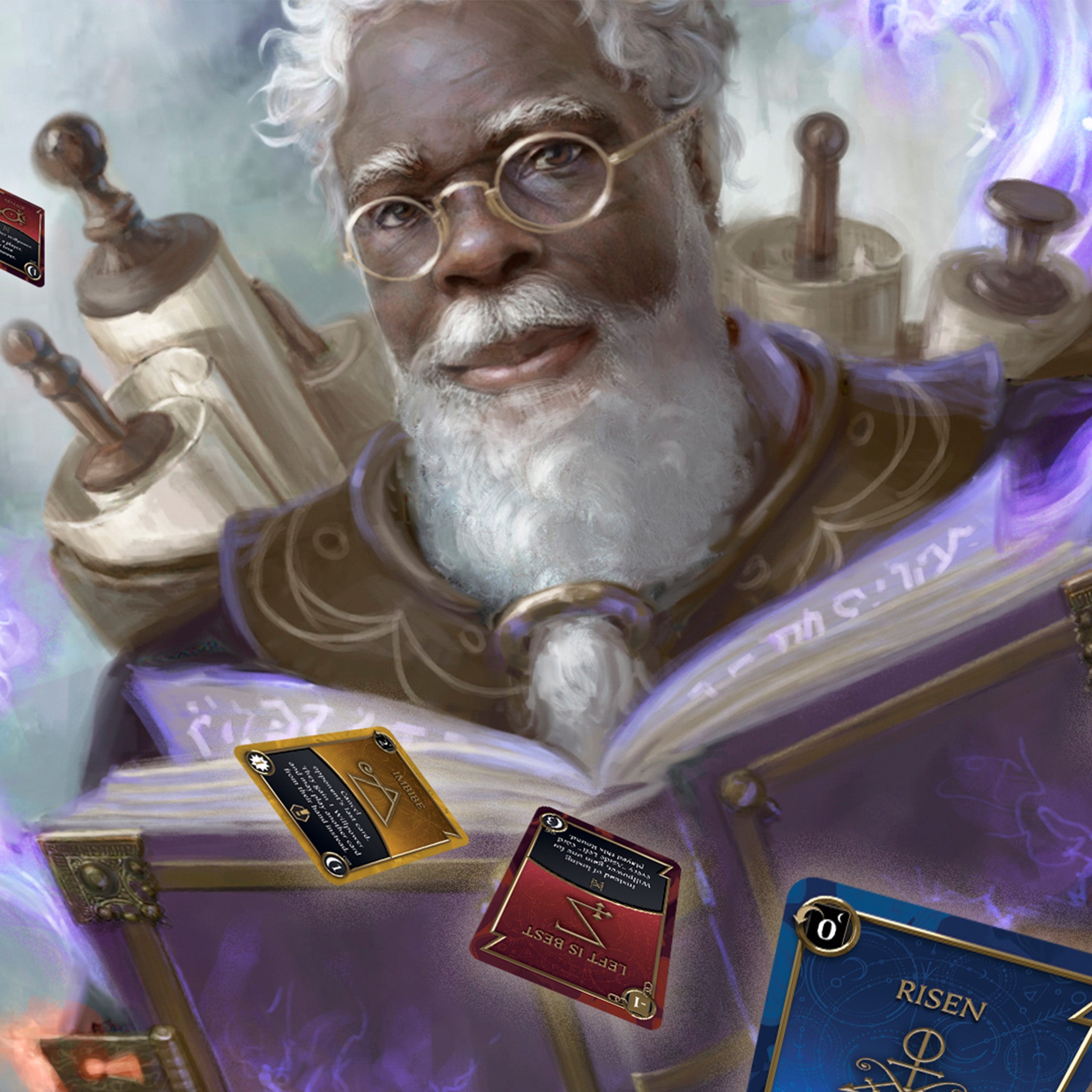 BEHEXT: An unconventional spell book building game