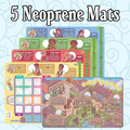 A Place for All My Books Neoprene Mat Set