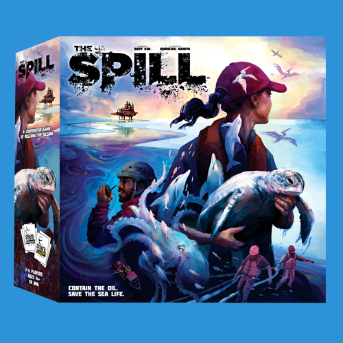 The SPILL: a dynamic co-op game of saving our oceans from a disaster